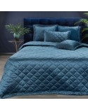 Poszewka velvet 45x45 Kristin 1 granatowa