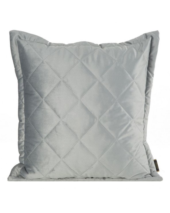 Poszewka velvet 45x45 Kristin 1 srebrna