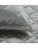 Poszewka velvet 45x45 Kristin 1 srebrna
