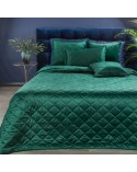 Poszewka velvet 60x60 Kristin 1 ciemnozielona