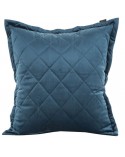 Poszewka velvet 60x60 Kristin 1 granatowa