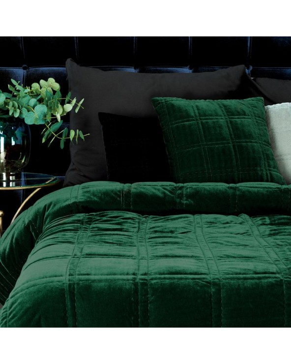 Poszewka velvet 45x45 Kristin 2 ciemnozielona