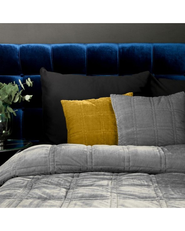 Poszewka velvet 45x45 Kristin 2 srebrna