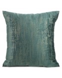 Poszewka velvet 40x40 Marsala ciemnozielona