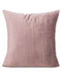 Poszewka velvet 40x40 Marsala różowa
