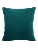 Poszewka velvet 45x45 Milo ciemnoturkusowa