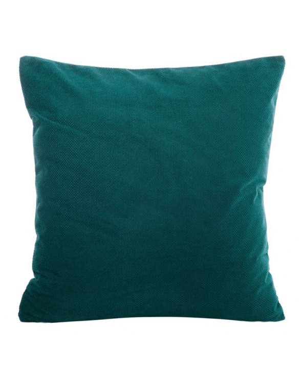 Poszewka velvet 45x45 Milo ciemnoturkusowa