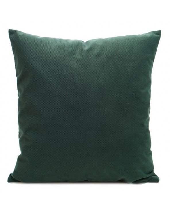 Poszewka velvet 45x45 Milo ciemnozielona