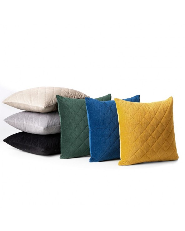 Poszewka velvet 40x40 Milo ciemnozielona