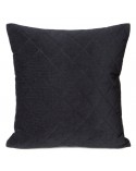 Poszewka velvet 40x40 Milo czarna