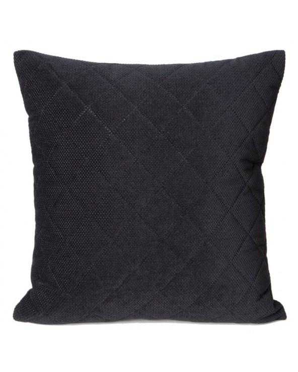 Poszewka velvet 40x40 Milo czarna
