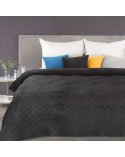 Poszewka velvet 40x40 Milo czarna