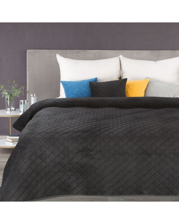 Poszewka velvet 40x40 Milo czarna