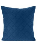 Poszewka velvet 40x40 Milo granatowa