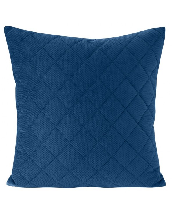 Poszewka velvet 40x40 Milo granatowa