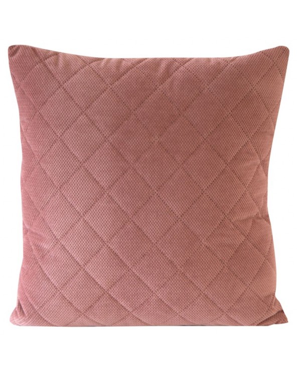 Poszewka velvet 40x40 Milo różowa