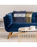 Poszewka velvet 45x45 Odi brązowa