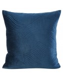 Poszewka velvet 45x45 Ria 5 granatowa