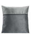 Poszewka velvet 45x45 Rosan stalowa