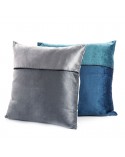 Poszewka velvet 45x45 Rosan stalowa