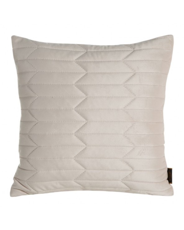 Poszewka velvet 45x45 Sofia 1 kremowa