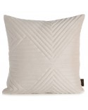 Poszewka velvet 45x45 Sofia 2 kremowa
