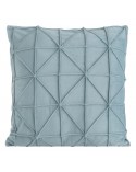 Poszewka velvet 40x40 Squer niebieska