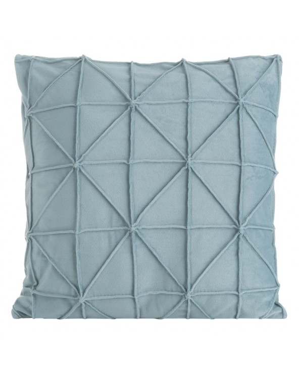 Poszewka velvet 40x40 Squer niebieska