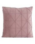 Poszewka velvet 40x40 Squer różowa
