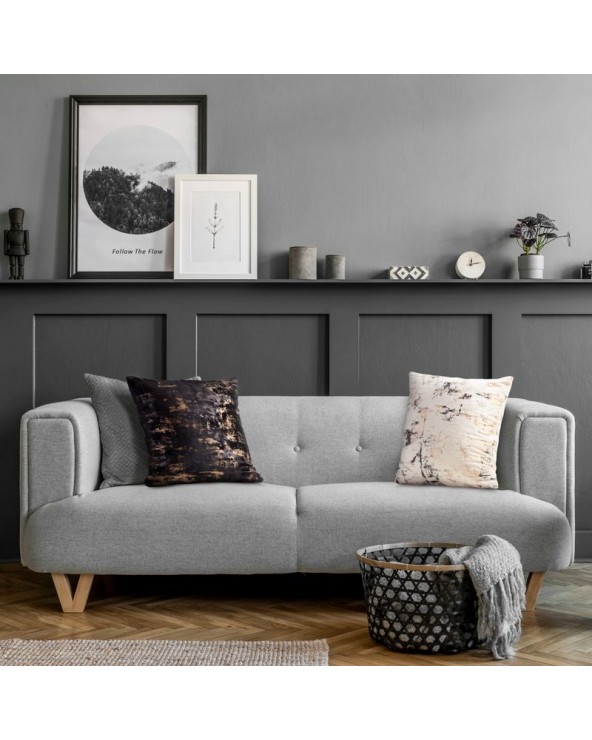 Poszewka velvet 40x40 Tonia czarna