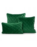 Poszewka 45x45 Velvet 27B ciemnozielona