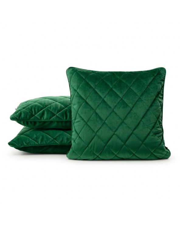 Poszewka 45x45 Velvet 27B ciemnozielona