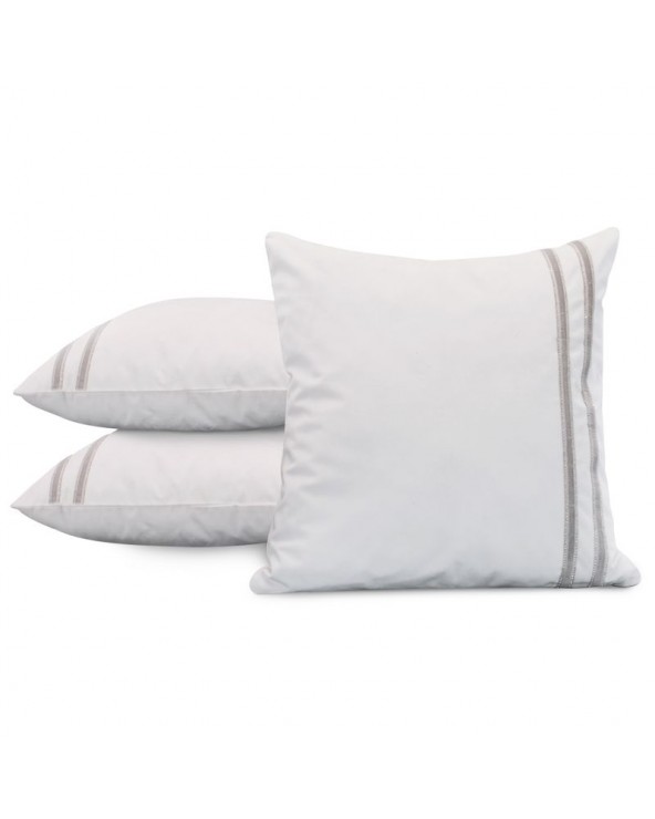 Poszewka 45x45 Velvet 30B biała