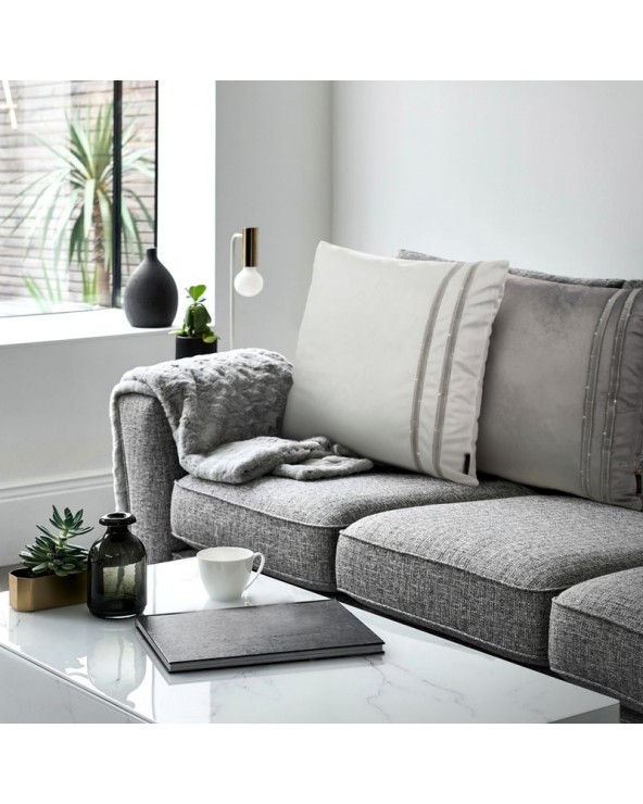 Poszewka 45x45 Velvet 30B biała