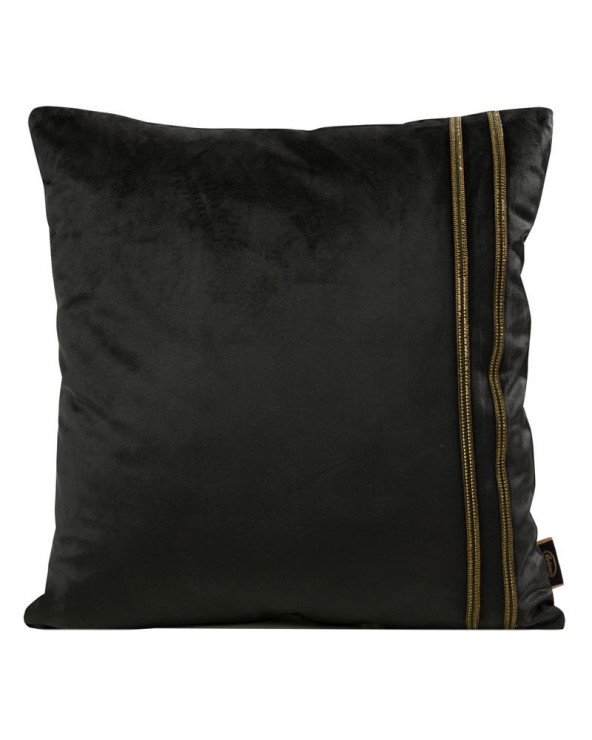 Poszewka 45x45 Velvet 31A czarna