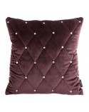 Poszewka 45x45 Velvet 37 bakłażanowa