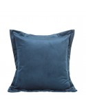 Poszewka velvet 45x45 Villa granatowa