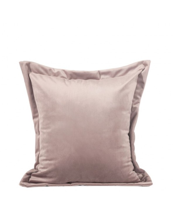 Poszewka velvet 45x45 Villa pudrowa