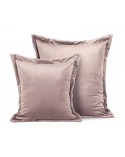 Poszewka velvet 45x45 Villa pudrowa