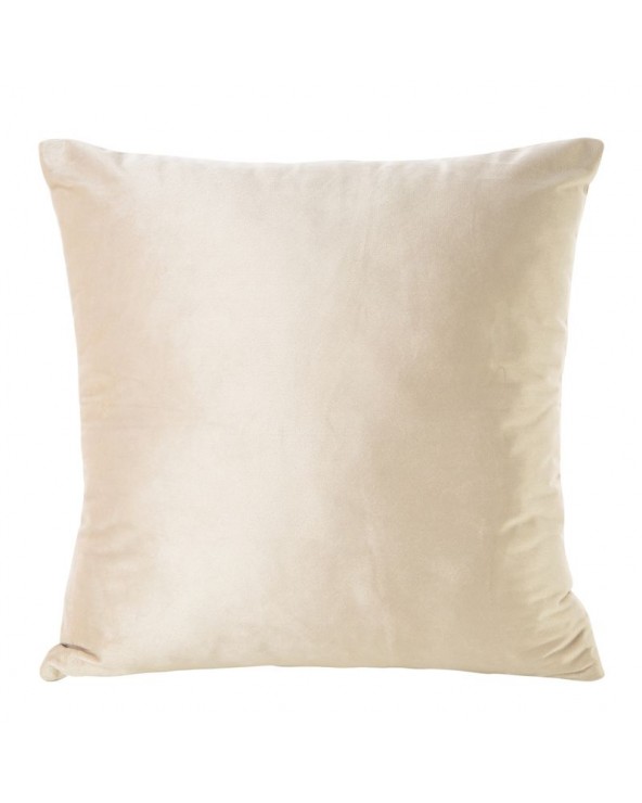 Poszewka velvet 40x40 Rossa beżowa