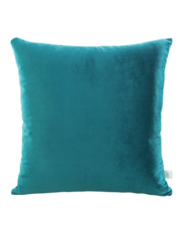 Poszewka velvet 40x40 Rossa ciemnoturkusowa