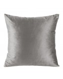 Poszewka velvet 40x40 Rossa stalowa