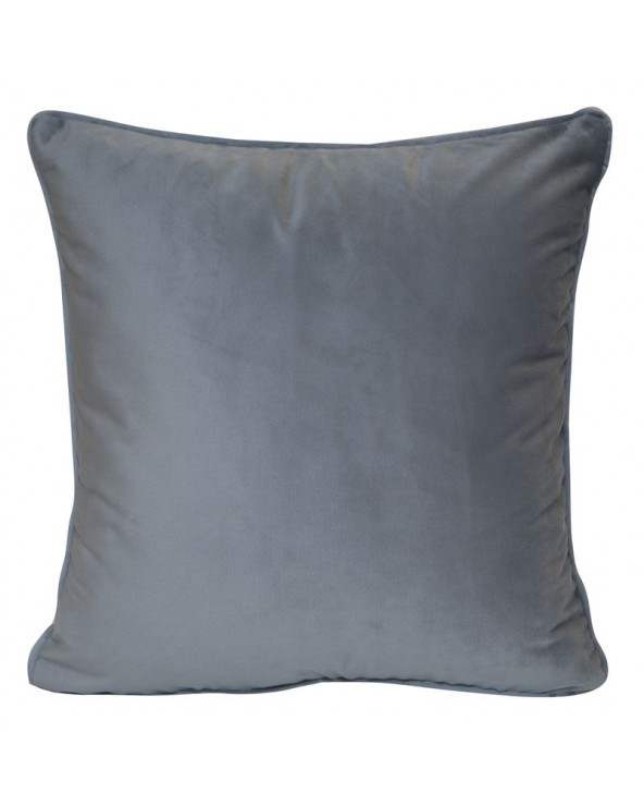 Poszewka velvet 45x45 Sibel stalowa