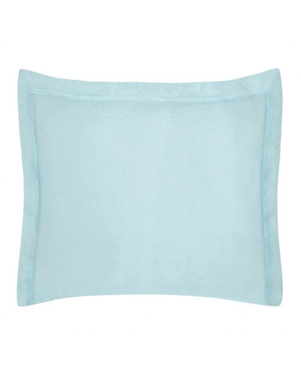 Poszewka bawełna 70x80+5 błękitna