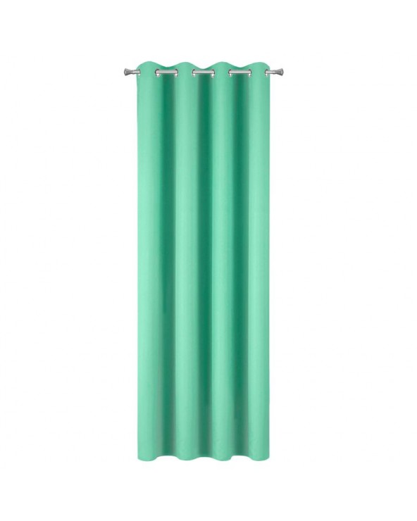 Zasłona 140x250 Adore miętowa z przelotkami
