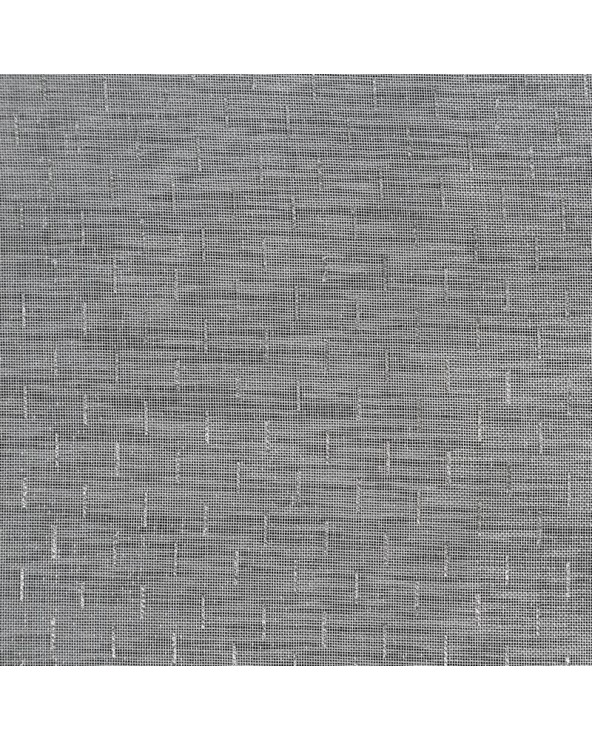 Firana 140x270 Loara biała/srebrna