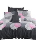 Pościel bawełna 160x200 + 2x70x80 Jadore Pink Exclusive