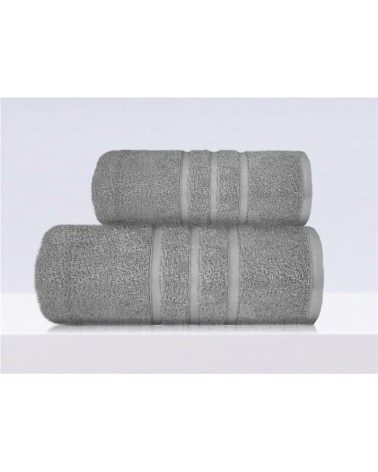 Ręcznik bawełna 90x150 B2B stalowy