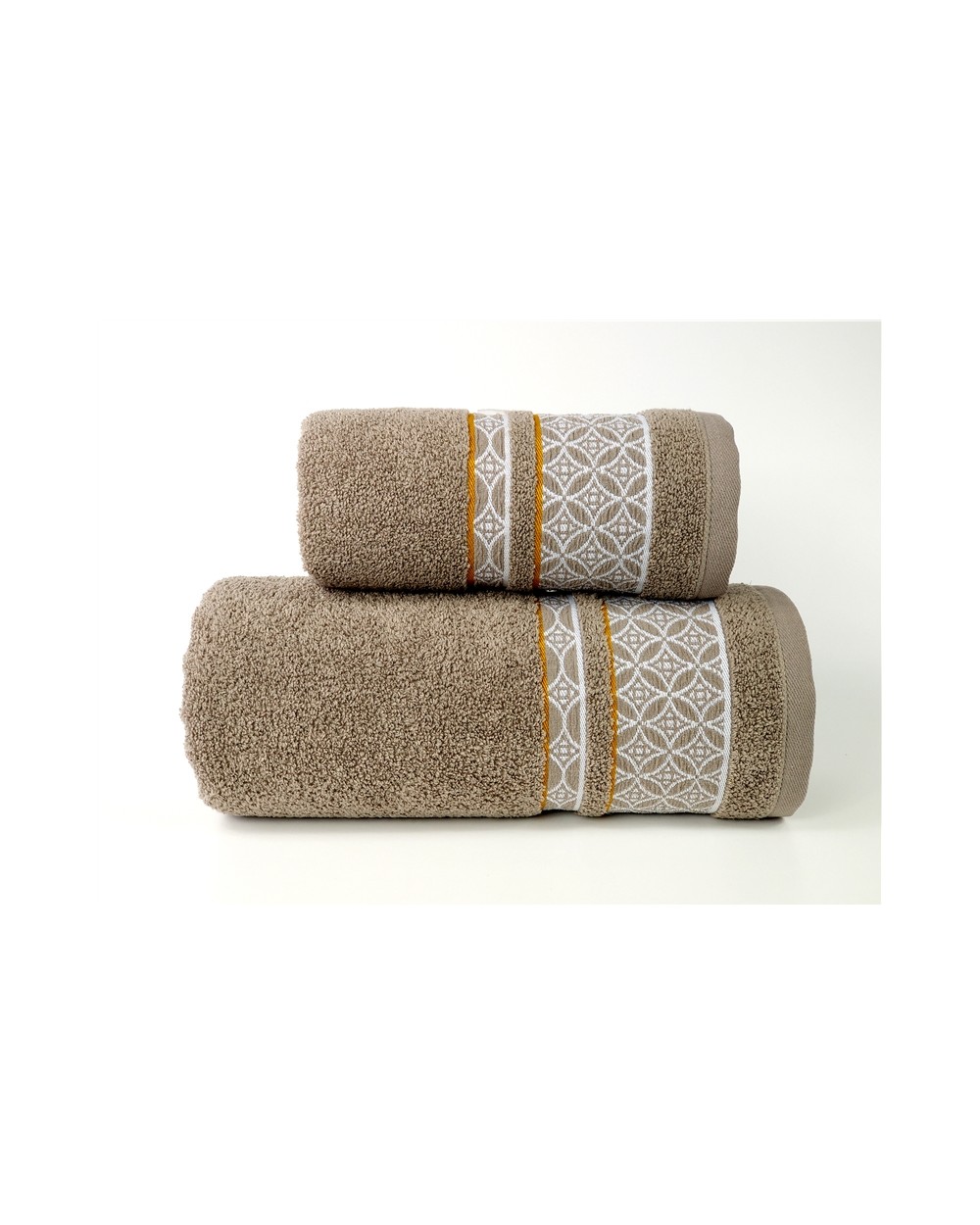 Ręcznik mikrobawełna 70x140 Arabiana Brązowy