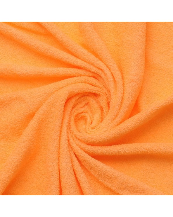 Prześcieradło frotte 200x220 z gumką pomarańczowe Premium Matex